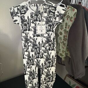 Kate Quinn Monochrome Cactus Print Outfit